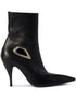 Crescent ankle boots